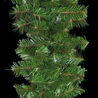 unlit christmas garland
