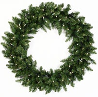 battery operated 48 wreath