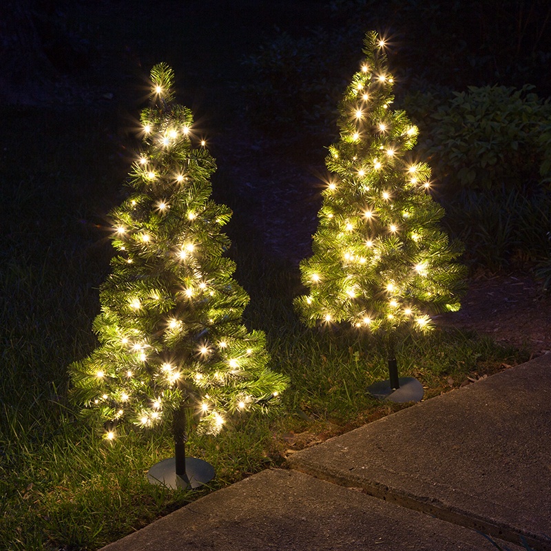 Outdoor Christmas Trees